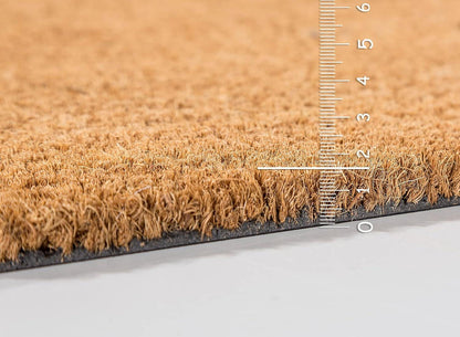 Bastava una chiamata Personalizzato in Fibra di Cocco – Incisione Laser – Welcome Mat Ingresso Casa