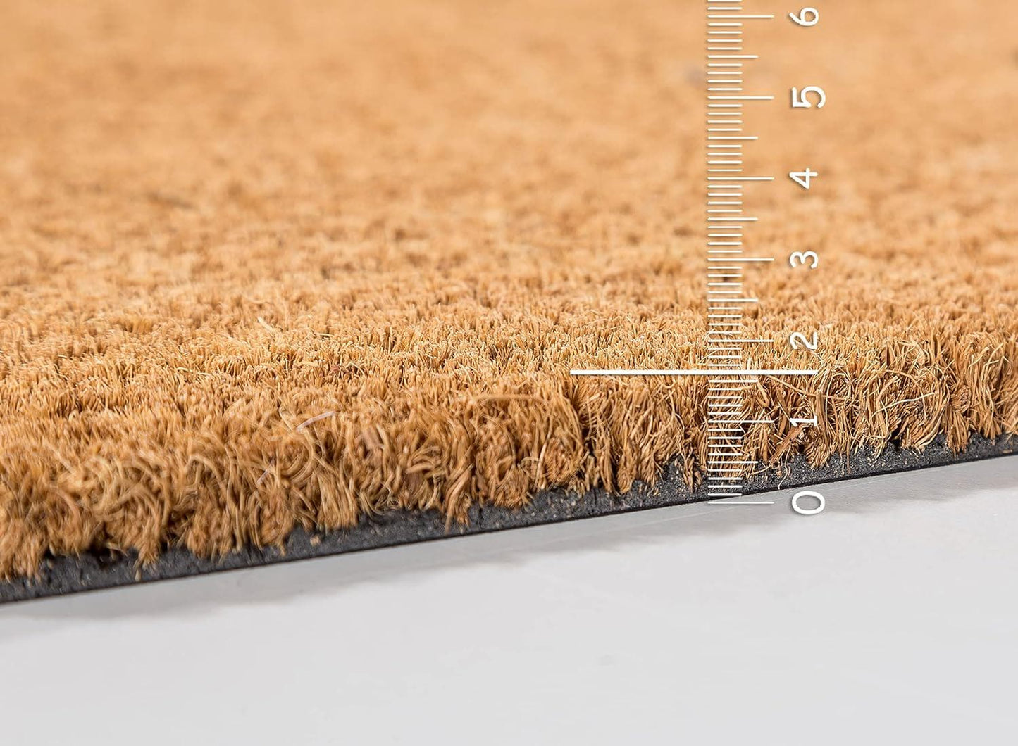 Non c'è nessuno Personalizzato in Fibra di Cocco – Incisione Laser – Welcome Mat Ingresso Casa
