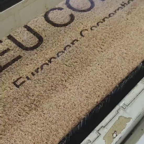 If you’re not bringing wine or money, turn around Zerbino Personalizzato in Fibra di Cocco – Incisione Laser – Welcome Mat Ingresso Casa